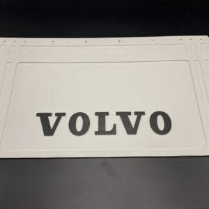 Бризковик на двосхиле колесо з об'ємним малюнком "VOLVO" Білий (360X640)
