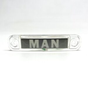 Габаритний ліхтар світлодіодний білий 24В з написом MAN