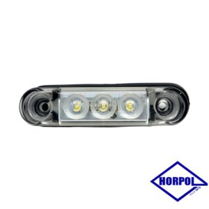 Габаритний ліхтар 12-24v LED 3 Білий HORPOL