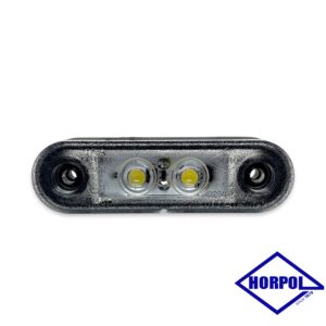 Габаритний ліхтар 12-24v LED 2 Білий HORPOL