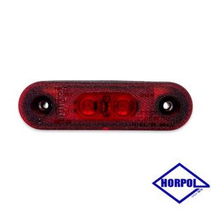 Габаритний ліхтар 12-24v LED 2 Червоний HORPOL