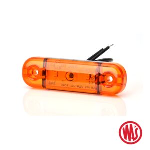 Ліхтар габаритний бічний 3 LED 12-24V Жовтий WAS