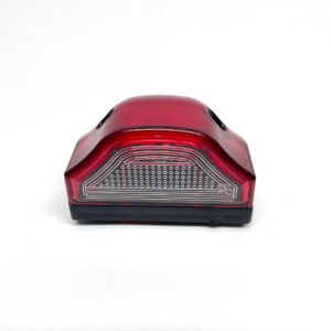 Підсвітка номера під лампочку Червона 12-24v