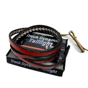 Стрічка LED на бампер причепа (поворот, стоп) 2,4 м 24v