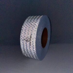 Стрічка світловідбивна для маркування кузова Біла 50м