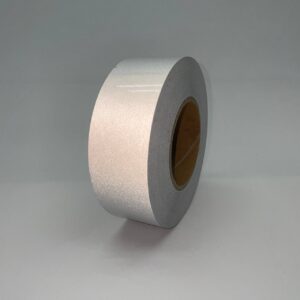 Стрічка світловідбивна 2 сорт біла 50м