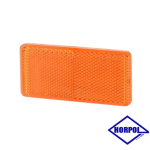Світловідбивач прямокутний Жовтий (44х94) HORPOL